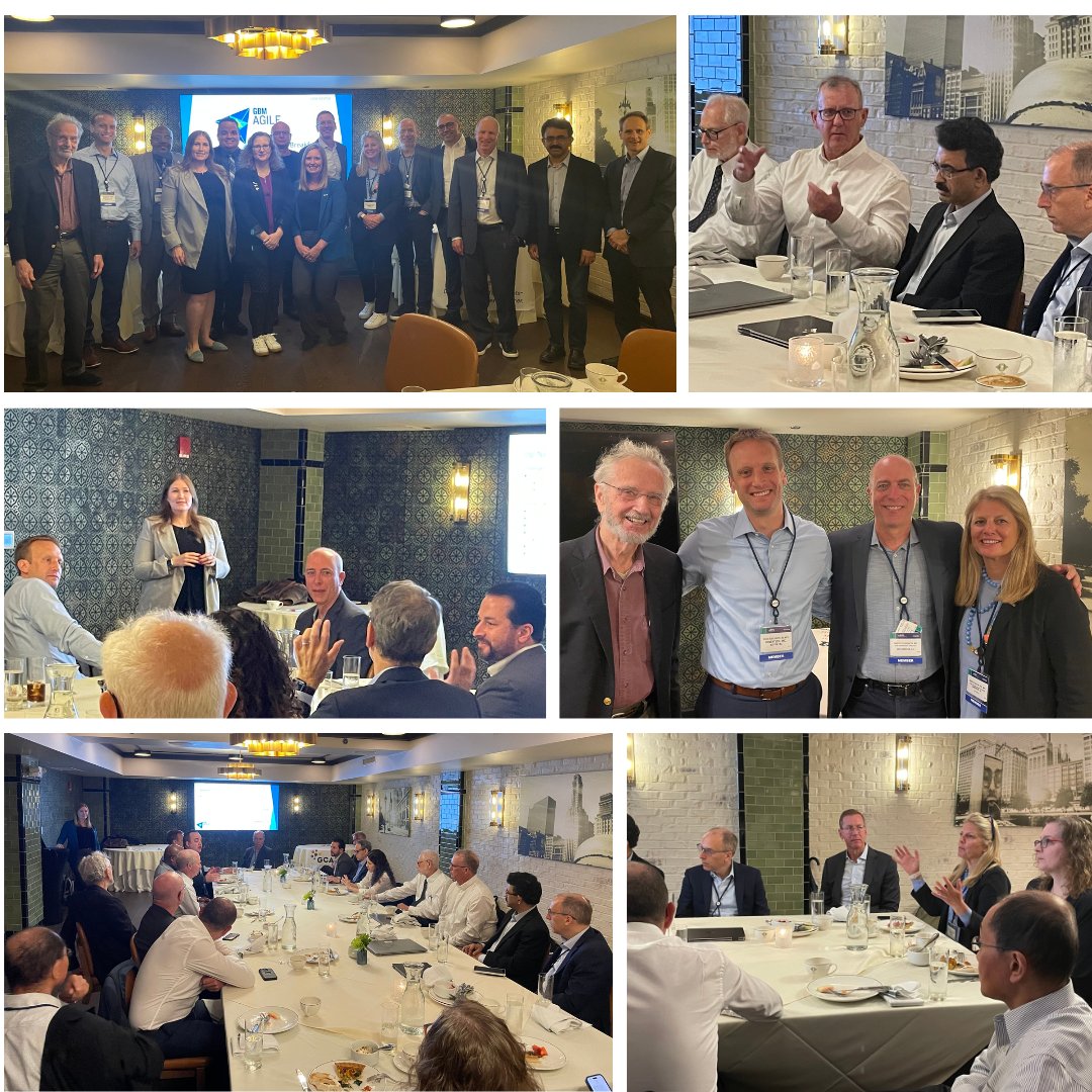 GBM AGILE leadership gathering at #ASCO24 
Trial leadership joined together to plan new trial innovations, advance exciting new therapies, and celebrate five years of our commitment to patients by making clinical research more efficient. 

Since launching in 2019, six