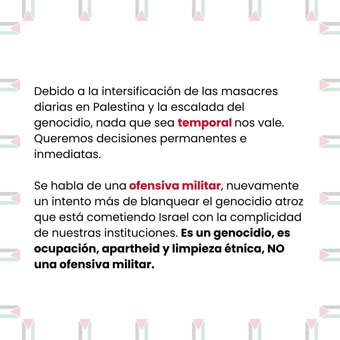 Acampada Málaga x Palestina tweet media