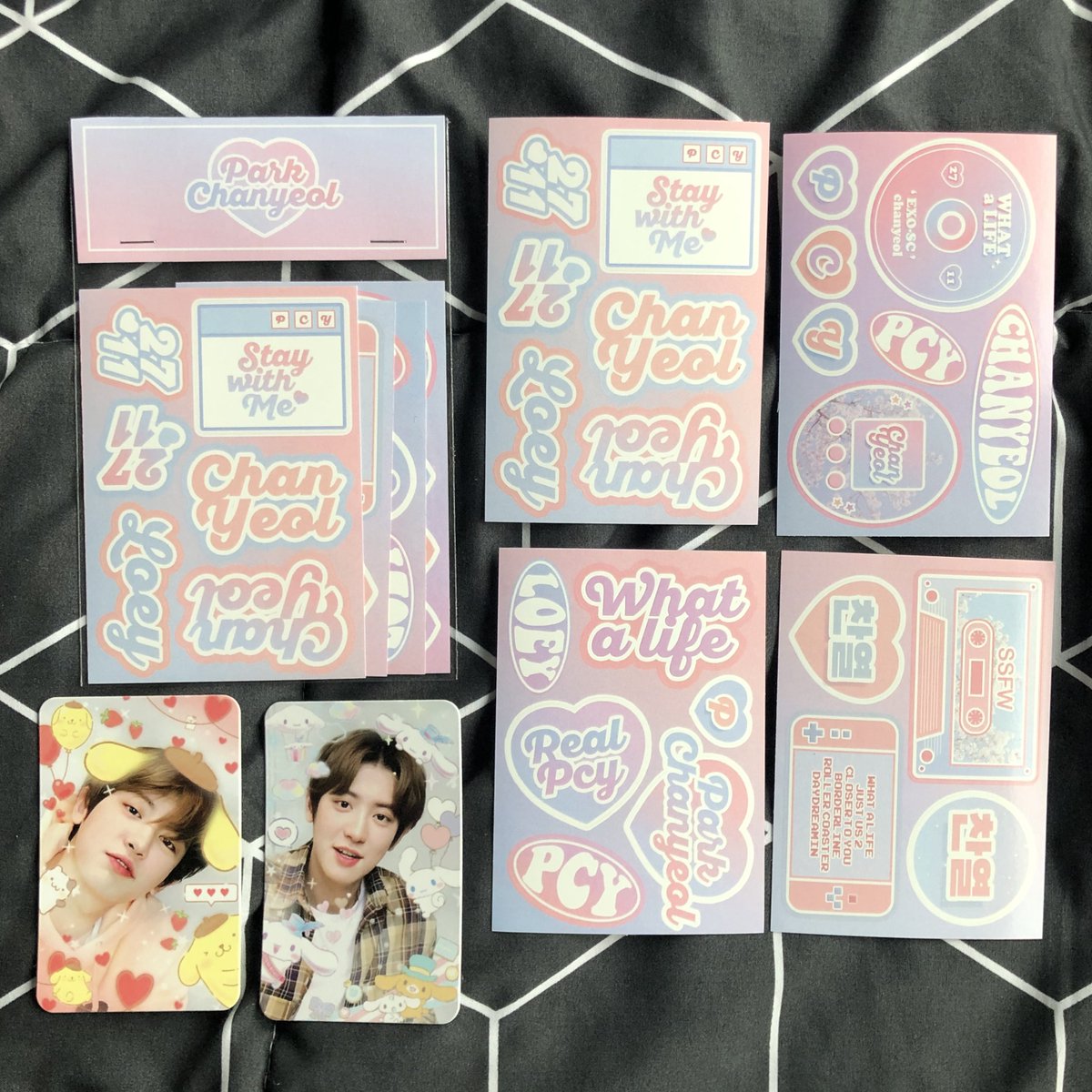mintpscr's tweet photo. ⭐️พร้อมส่ง Sticker set (die-cut)💞
ลายนี้เหลืออยู่แบบละนิดหน่อยค่ะ
 ลดเหลือ 50฿/set (แถมการ์ด1ใบนะคะ)

❣️นัดรับหน้าคอนได้ทั้ง2วันค่า #ตลาดนัดEXO
#BBHLonsdaleiteinBKK #LONSDALEITEinBKK  #2024BAEKHYUNASIATOURINBKK https://t.co/O0O521RHOQ