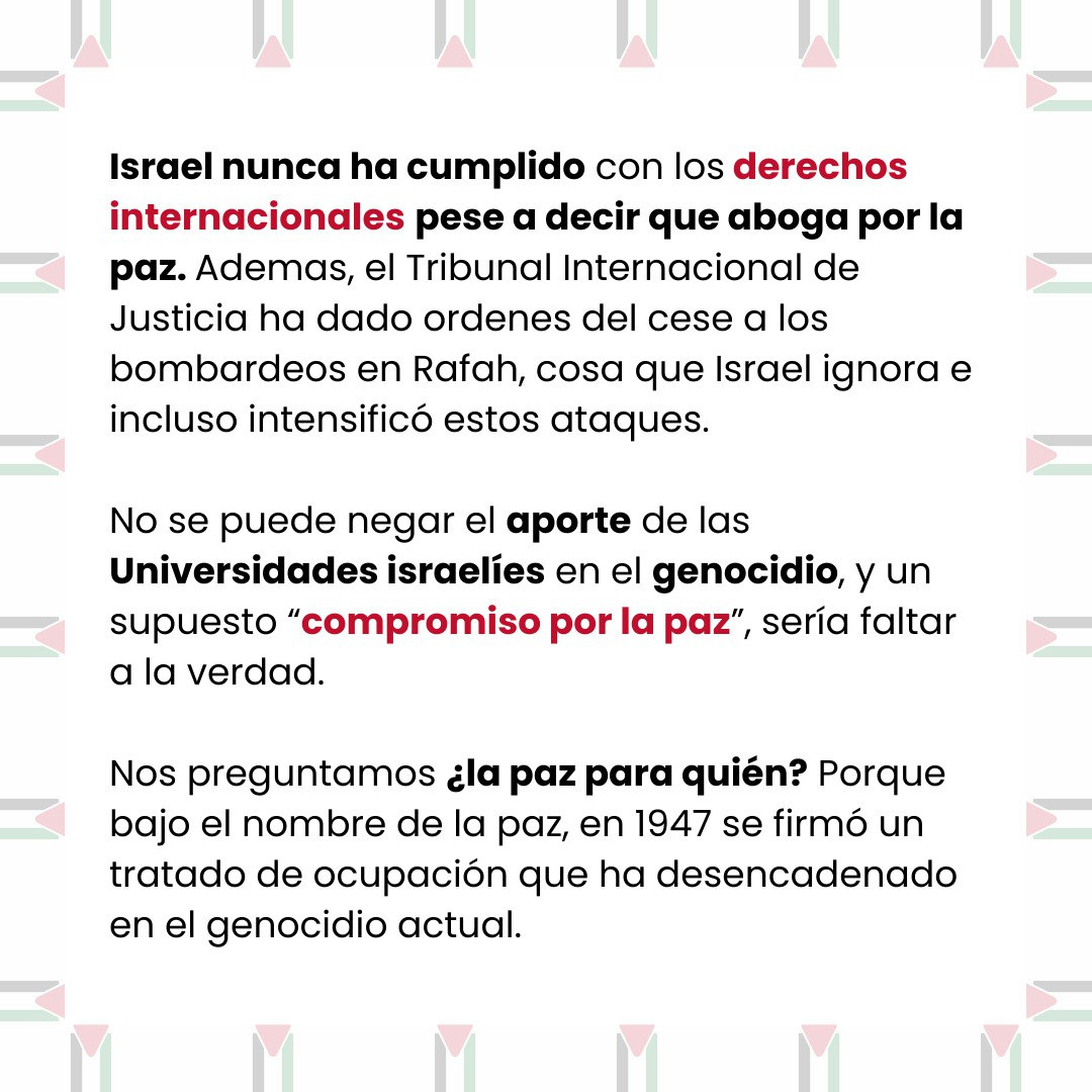 Acampada Málaga x Palestina tweet media