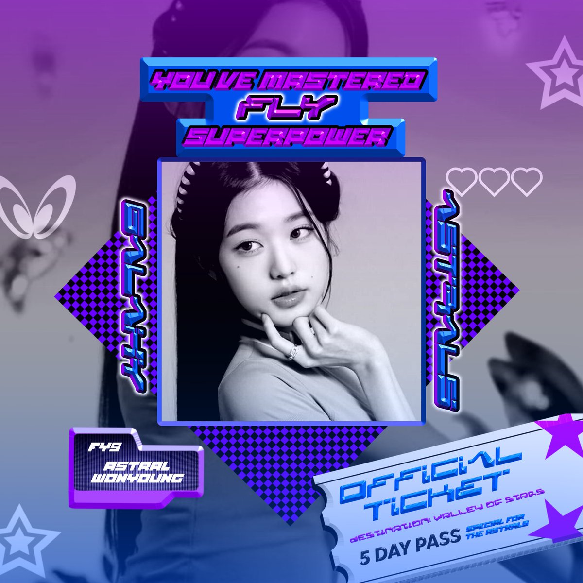 ukirby's tweet photo. And so, our journey is finally end, as we bid farewell to the Valley of Stars, taking with us countless cherished memories. I, AstralWonyoung, hold the hope that a new world awaits—one that will foster comfort and illuminate with its splendor. https://t.co/NEak6F2AoD
