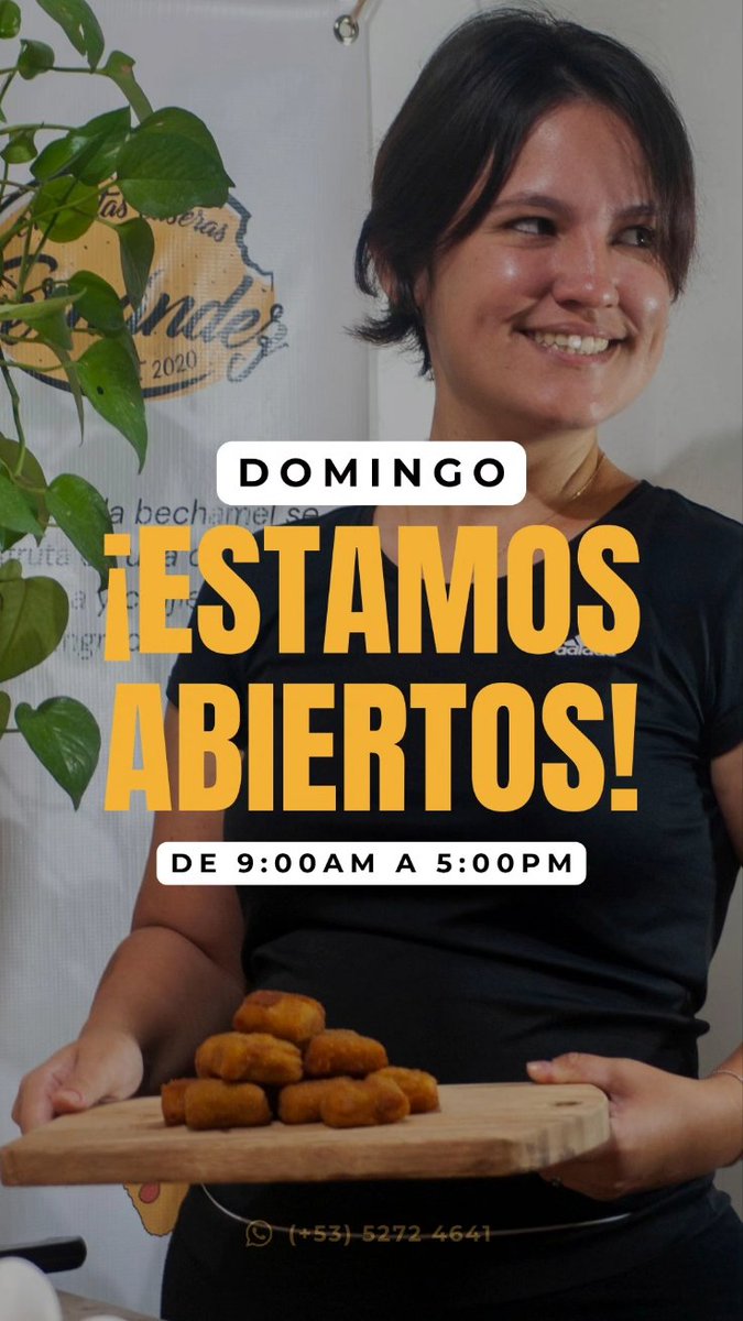 Utiliza el código croquetasfernandez20 y obten un 20% de descuento en tu compra mediante el siguiente link.

croquetas-fernandez.olaclick.menu/products

Gracias por confiar en Croquetas Fernández