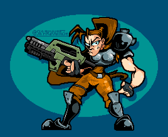 ShortedOutFuse's tweet photo. Quick Lt. Linn Kurosawa and Hunter Predator drawings I did because I finally got to play the Alien Vs Predator arcade game on an actual cabinet

#AlienVsPredator #AVP #Capcom #FanArt https://t.co/CFJijfS9Ln