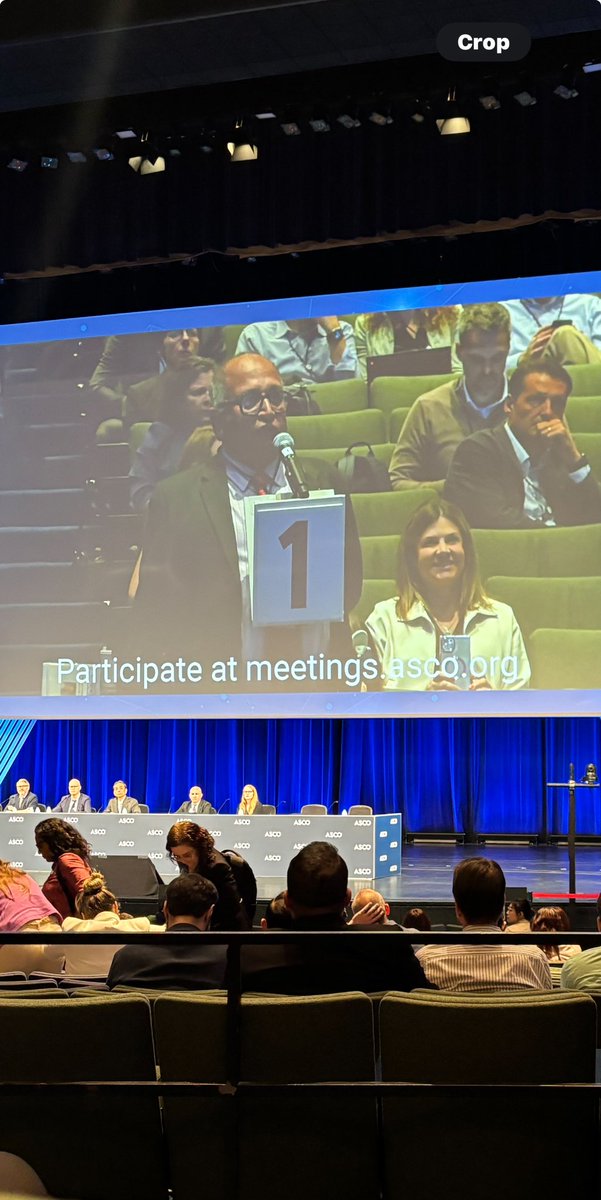 coloncancergal's tweet photo. I finally made it to the center stage at @ASCO. I’ll be take autographs at the @CCAlliance booth later today. #asco2024 #ifinallymadeit https://t.co/0fZa66xRlq