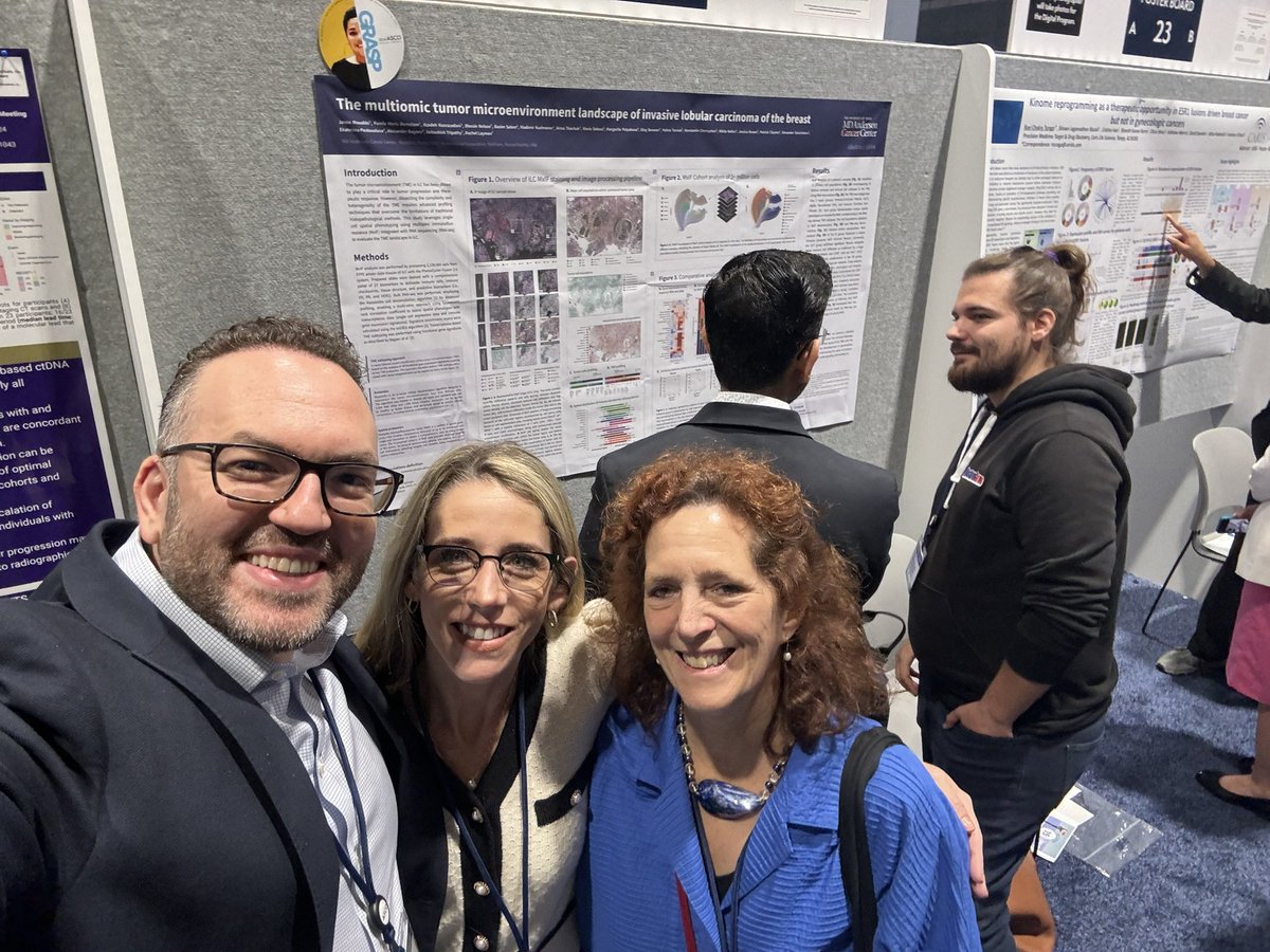 Jason A. Mouabbi MD (@jamouabbi) on Twitter photo Join us at Poster Board 22! #ASCO24
The poster won the #GRASP_award
Seeing is believing! Based on mxIF a big proportion of #ILC are immune-enriched and highly vascularized!
Both of which are potentially actionable!
<a href="/BostonGeneCorp/">BostonGeneCorp</a> <a href="/MDAndersonNews/">MD Anderson Cancer Center</a> <a href="/OncoAlert/">OncoAlert</a> <a href="/GRASPtweets/">GRASP</a> Join us at Poster Board 22! #ASCO24
The poster won the #GRASP_award
Seeing is believing! Based on mxIF a big proportion of #ILC are immune-enriched and highly vascularized!
Both of which are potentially actionable!
<a href="/BostonGeneCorp/">BostonGeneCorp</a> <a href="/MDAndersonNews/">MD Anderson Cancer Center</a> <a href="/OncoAlert/">OncoAlert</a> <a href="/GRASPtweets/">GRASP</a>
