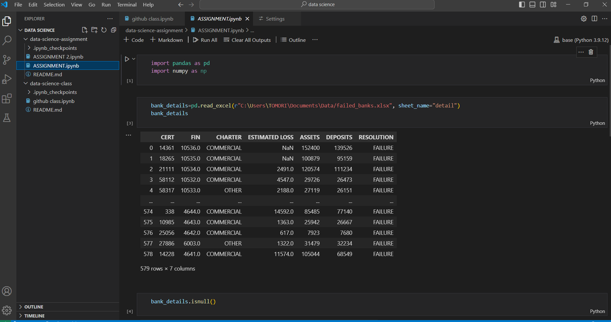 Braktom99's tweet photo. #DAY5 &amp; 6 at @Webfalainitiat1 
We were taught how to use our jupyter notebook in VScode and still maintain the connection with github repository.
We were also taught Data science methodology
#WebfalaSTEM24
#STEMFellow
#STEM
#WebfalaTraining https://t.co/FlVWXo8uw6