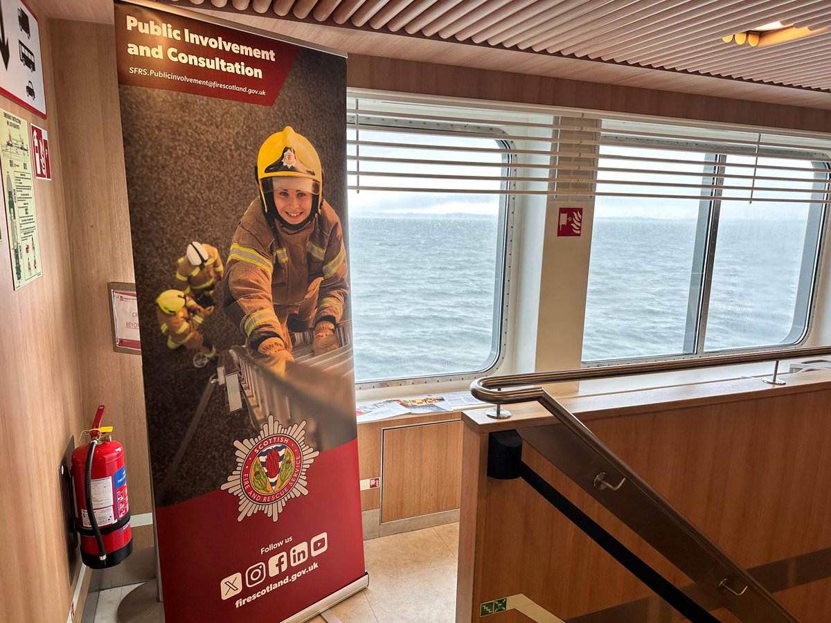 Opportunity for the team to hold a captive audience on the ferry today for a pop up event on Shaping the Future of Our Service. Good effort👌