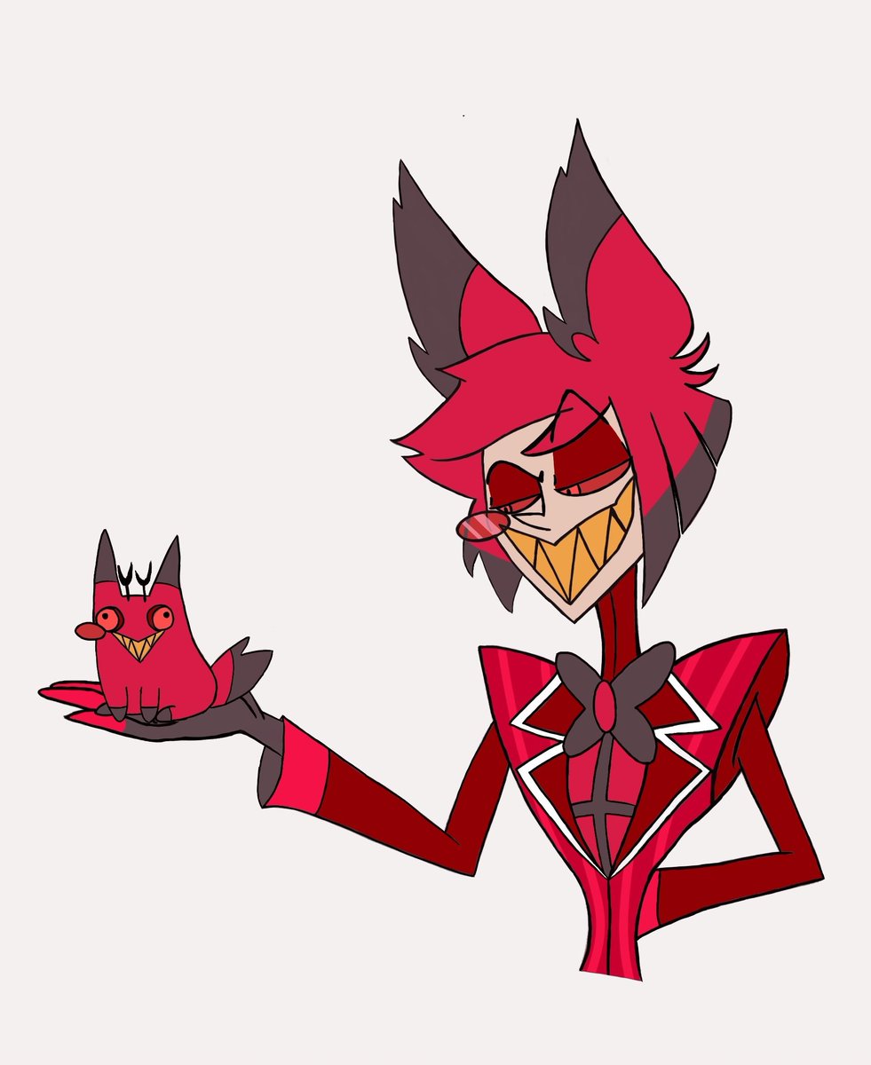 アラスターが猫アラスターを拾ってくるところが見たい

#CursedCatAlastor