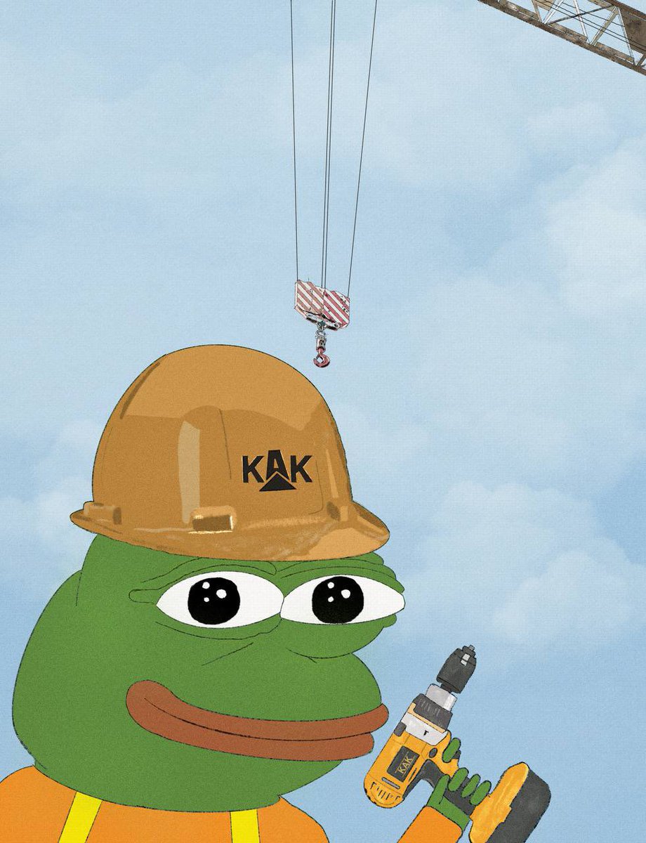 jawniest's tweet image. idk man imma just stay away from all this negativity and buidl LOUDLY over here.

BOOM #KAK #KAK 💥👷🏽‍♂️🏗️

#kak meme cred: @KubtiTheCreator 👑
