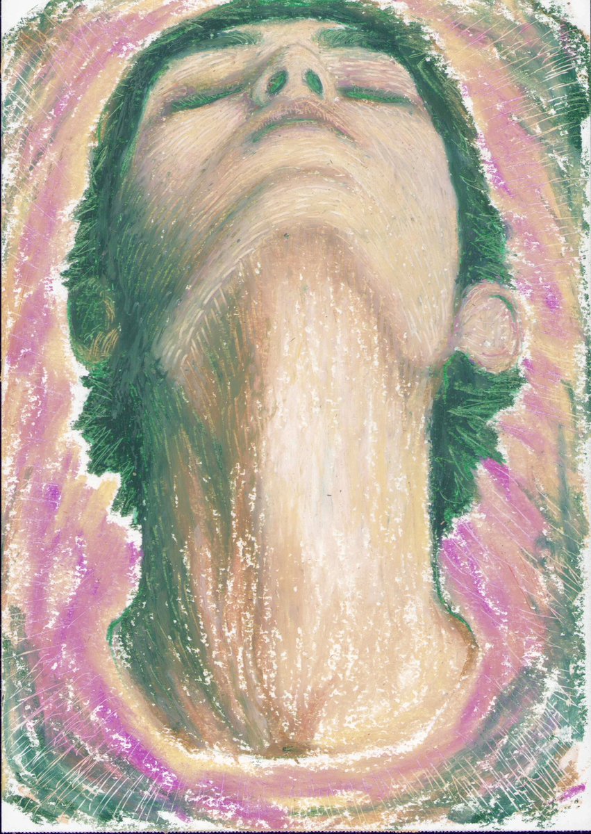 binnisart's tweet photo. @ellefarmcat 006/100
oil pastels on mixed media paper
5x7 in https://t.co/UvPeAiSgDd