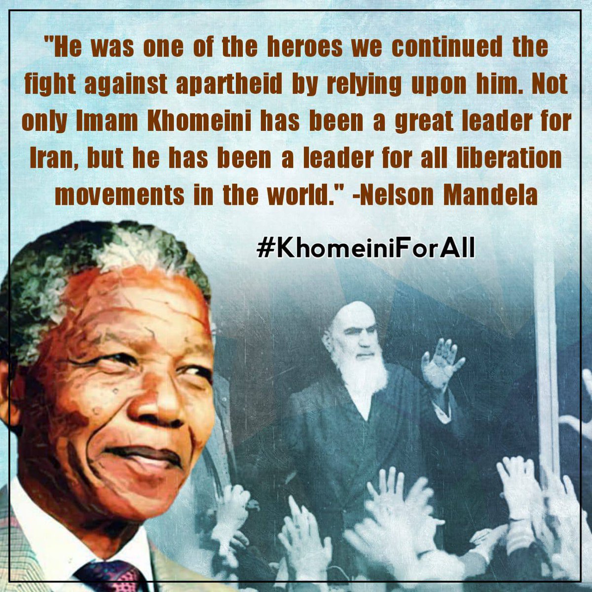 Mohamme45263941's tweet photo. The man who changed the world!
#KhomeiniForAll https://t.co/Q9G0at4Nrx