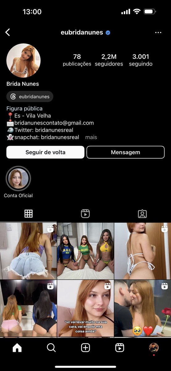 Por que essas 2 minas me seguiram no insta? <a href="/meikodrj/">Meikod</a> que doideira é essa irmão