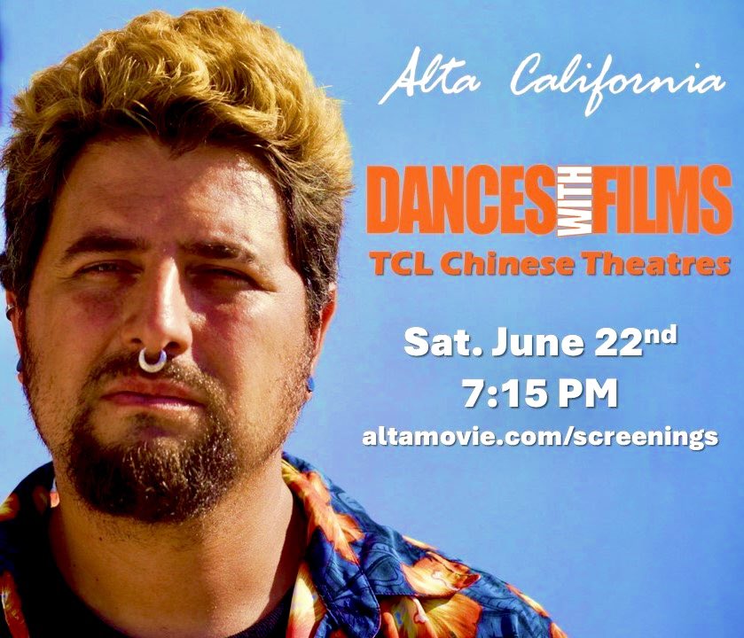 andreswhat's tweet photo. “Alta California” is an Official Selection at  the 27th annual @danceswithfilms ! https://t.co/qQNMJeJUAT