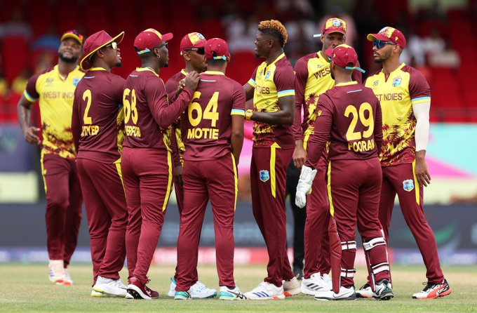 WI won the epic encounter by 5 wickets! 📹 Credits: Twitter/T20WorldCup