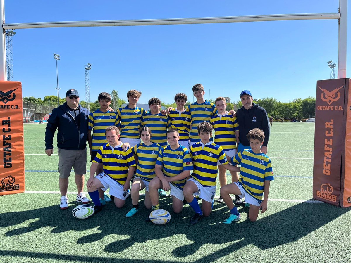 rugbyrealcanoe's tweet photo. Nuestros S16 han jugado el último partido d la temporada en Torneo Seven @RugbyMadrid
Partido jugado con nuestros colores después d toda la temporada jugando con Cisneros
Gracias @Cisneros_Rugby x todo vuestro apoyo que nos ha permitido seguir adelante!
@realcanoe #vamoscanoe https://t.co/01CSPbFKDw