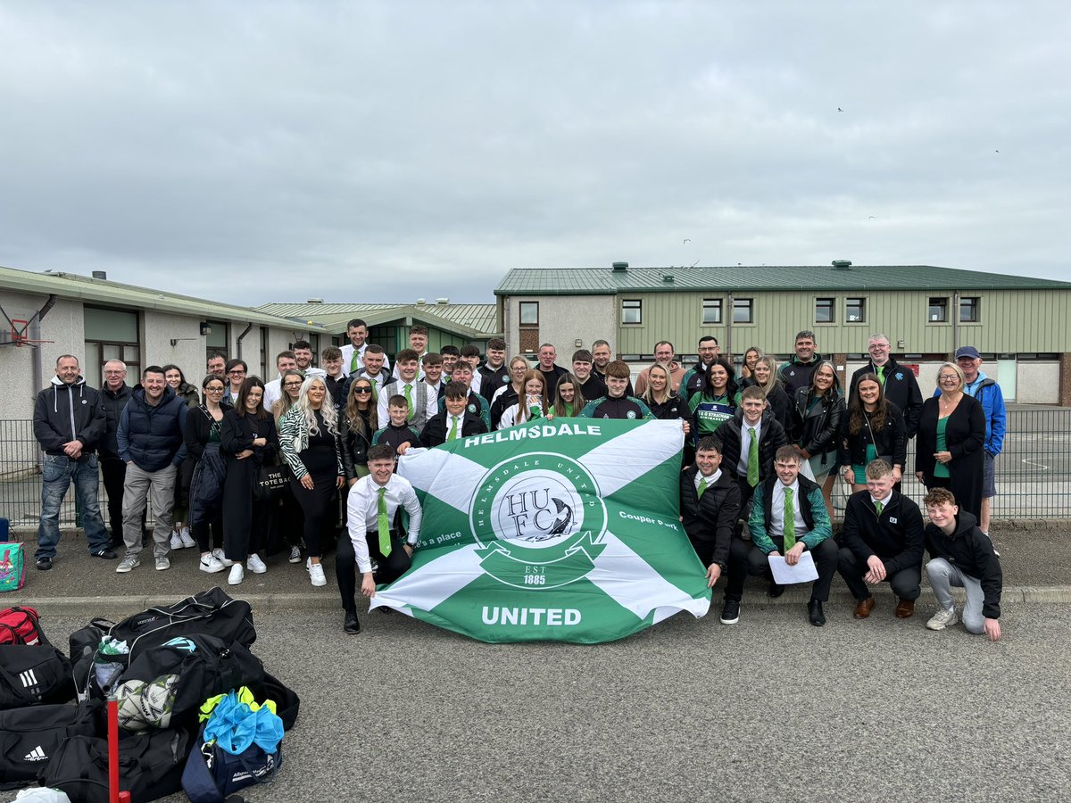Helmies up in Orkney yesterday before the win against Dounby 😎

We’re off back over the Pentland Firth again at the end of the month to play Stromness in the last 16 of the Highland Amateur Cup 🤝