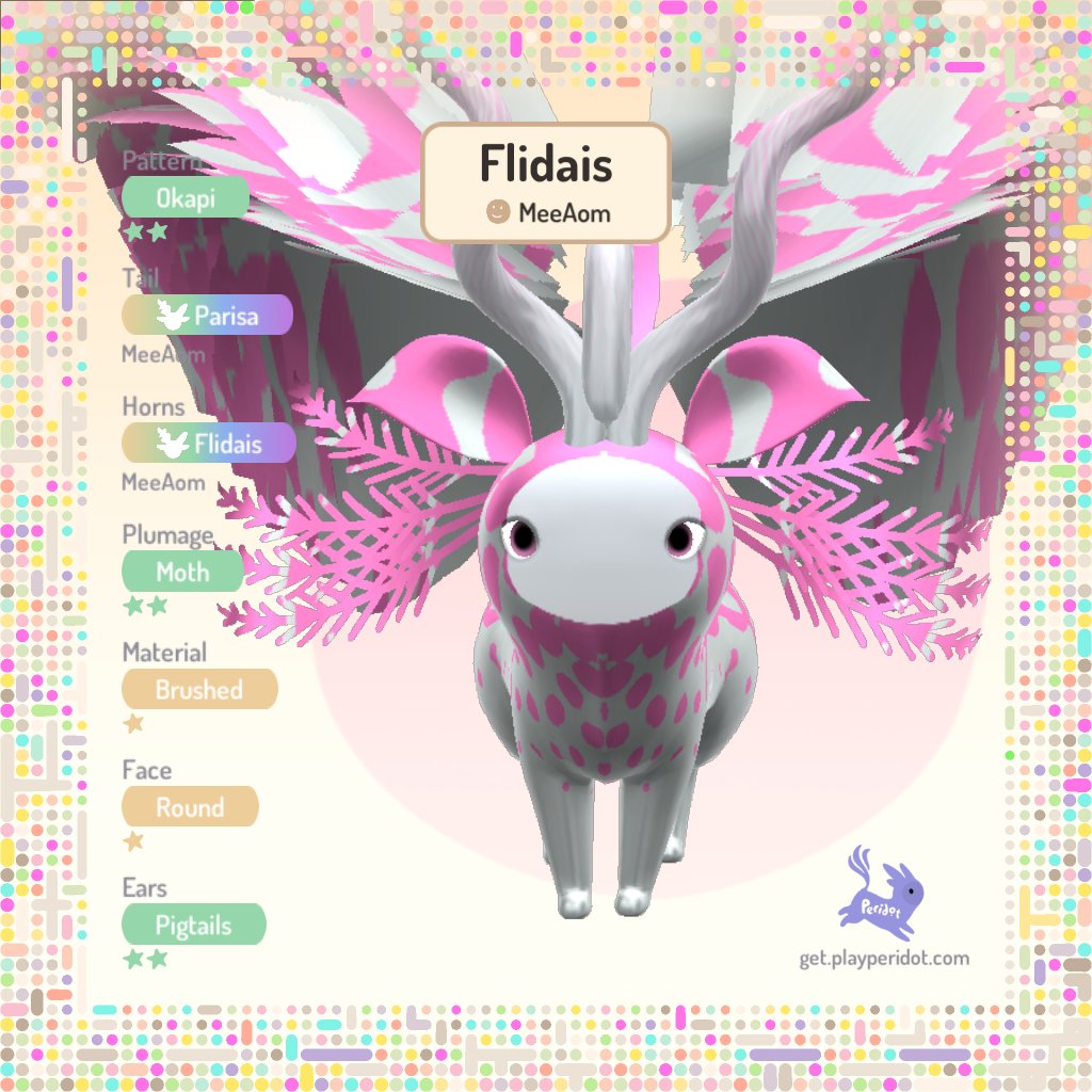 Flidais with a new chaos horn ^^
#PlayPeridot