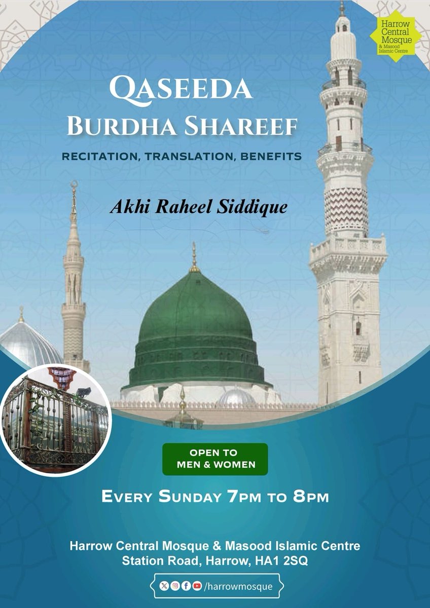 HarrowCentralMosque tweet media