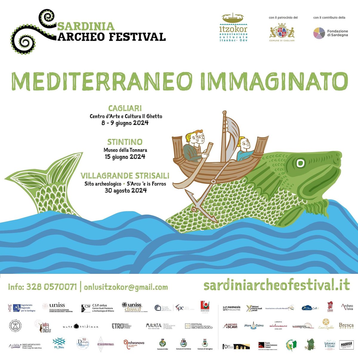 FlaviaFrisone's tweet photo. 🌊 Parterre d’eccezione al Sardinia Archeo Festival che l’8 e 9 giugno ci farà incontrare intorno ai miti e ai sogni del #Mediterraneo immaginario. 

Felicissima dell’invito dell’associazione Itzokor. 

@TheAncientWorld 

#storiagreca #archeologia #ancientgreece #archaeology https://t.co/FrQtox3sMK