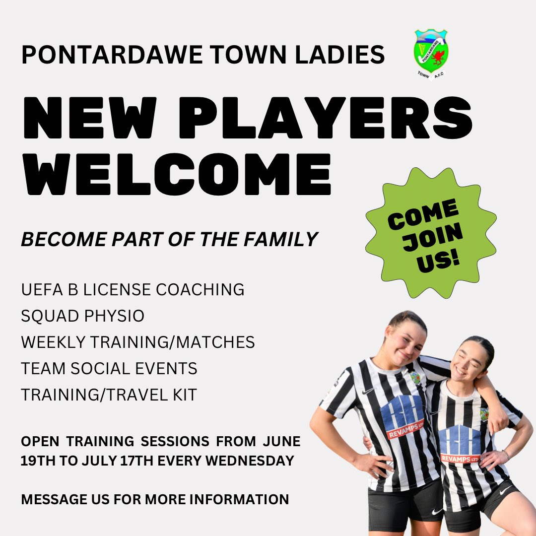 Pontardawe Ladies FC tweet media