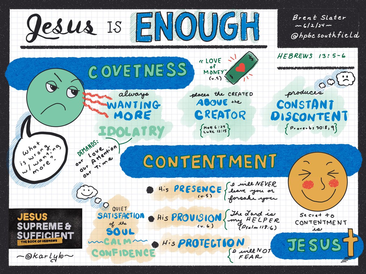 karlyb's tweet image. #sermon #sketchnote #sermonnote from 6/2/24. @HpbcSouthfield