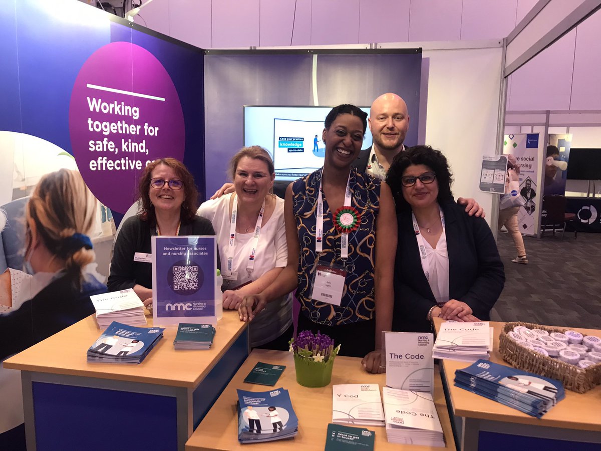Andrea Sutcliffe 💙💚💜 (@crouchendtiger7) on Twitter photo #RCNCongress #RCN24 is underway
Hope everyone attending has a great time, learning & connecting
Why not visit my brilliant <a href="/nmcnews/">Nursing and Midwifery Council</a> colleagues Wendy, Julie, Evie, Loucia & Josh on Stand C18 to find out all we’re doing to support your safe, kind & effective practice 💙💜💚
<a href="/theRCN/">The RCN</a> #RCNCongress #RCN24 is underway
Hope everyone attending has a great time, learning & connecting
Why not visit my brilliant <a href="/nmcnews/">Nursing and Midwifery Council</a> colleagues Wendy, Julie, Evie, Loucia & Josh on Stand C18 to find out all we’re doing to support your safe, kind & effective practice 💙💜💚
<a href="/theRCN/">The RCN</a>