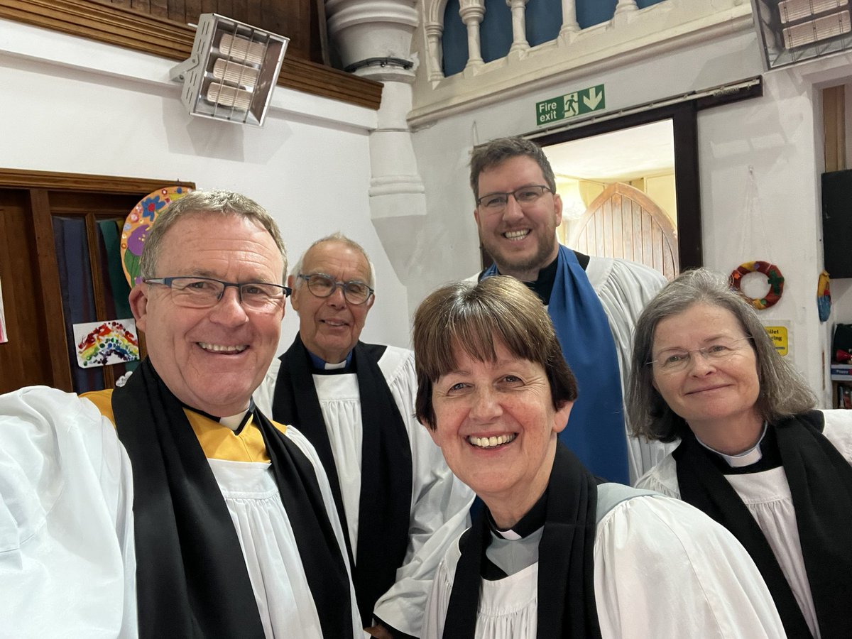 Great to be back in the road with @venhilarydawson for the 2024 Archdeacon’s Visitation Services and Admission of Churchwardens. Starting this year with a very warm and sunny welcome at Cinderford. <a href="/GlosDioc/">The Diocese of Gloucester</a>