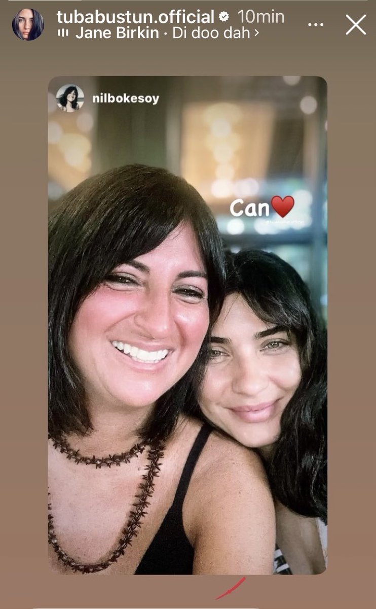Queen’s IG #repost with her lovely friend Nil. Beautiful friendship..💖

#TubaBüyüküstün