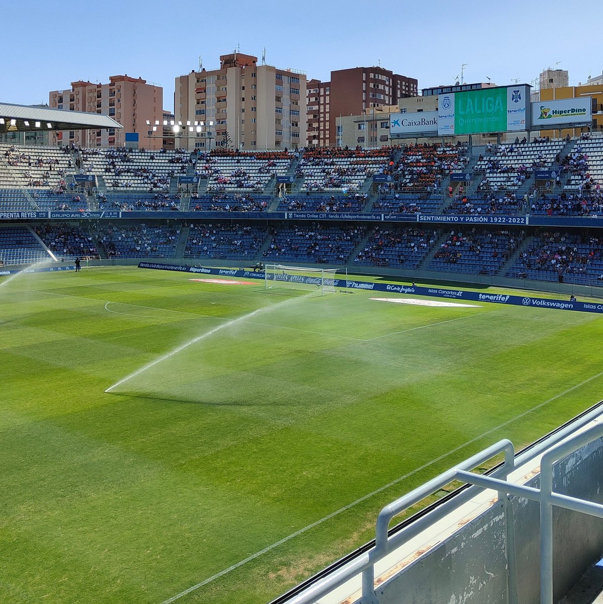 Aquí estamos un día más, #TenerifeRealValladolid