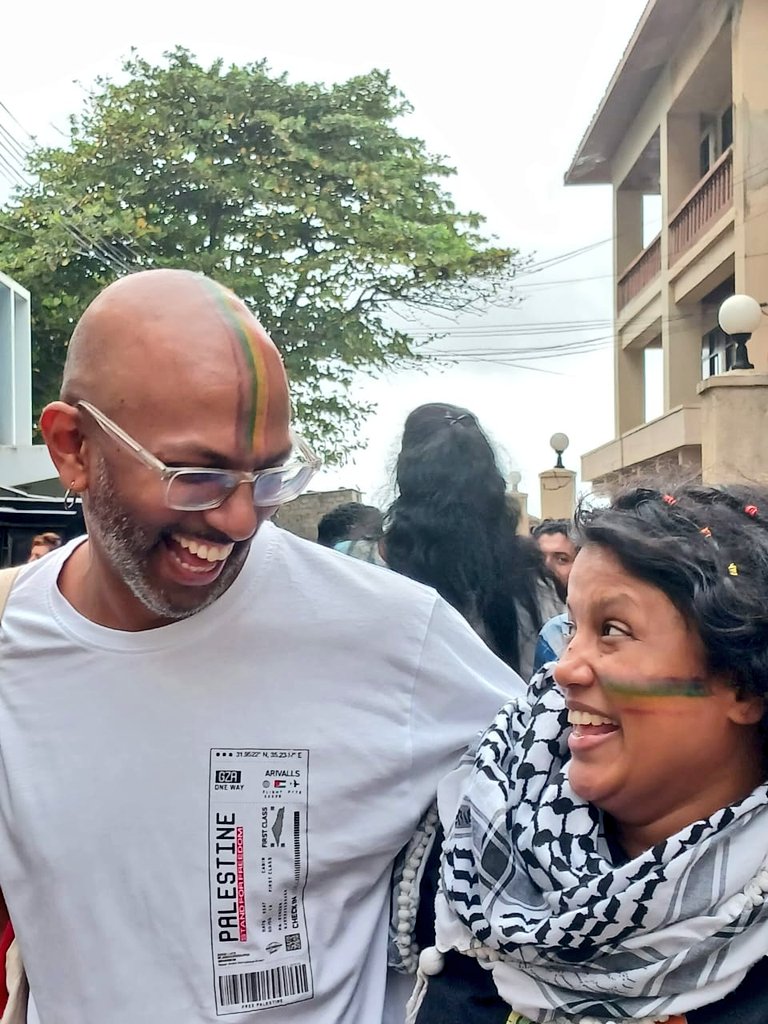 EmDeeS11's tweet photo. Love is love is love is love...............๐ณ๏ธโ๐๐ณ๏ธโโง๏ธโค๏ธโ๐พ
#PrideMarch2024
#FreedomPrideParade #lka https://t.co/5iLJbnxbIi