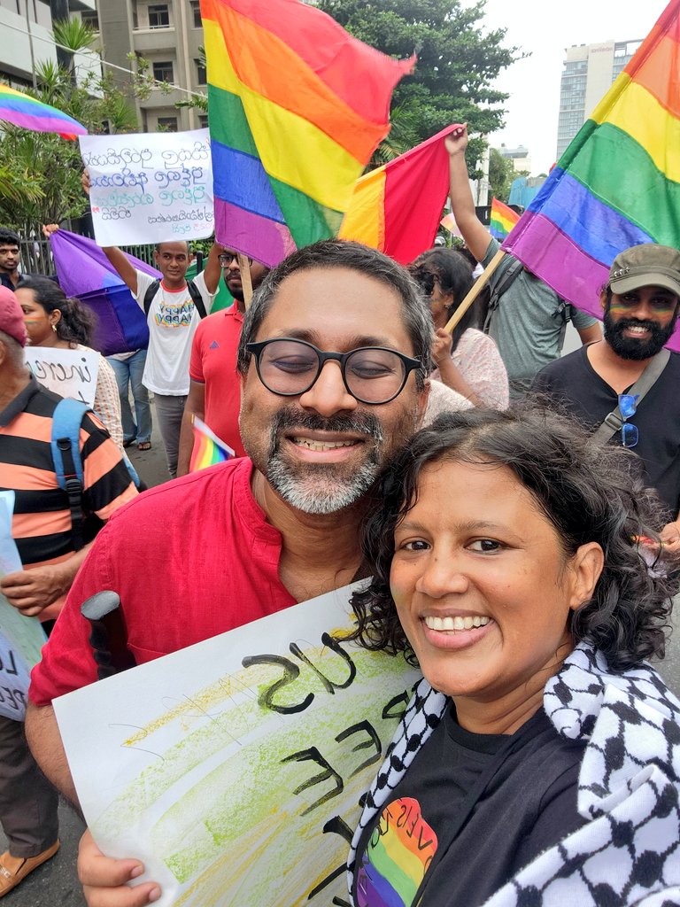 EmDeeS11's tweet photo. Love is love is love is love...............๐ณ๏ธโ๐๐ณ๏ธโโง๏ธโค๏ธโ๐พ
#PrideMarch2024
#FreedomPrideParade #lka https://t.co/5iLJbnxbIi