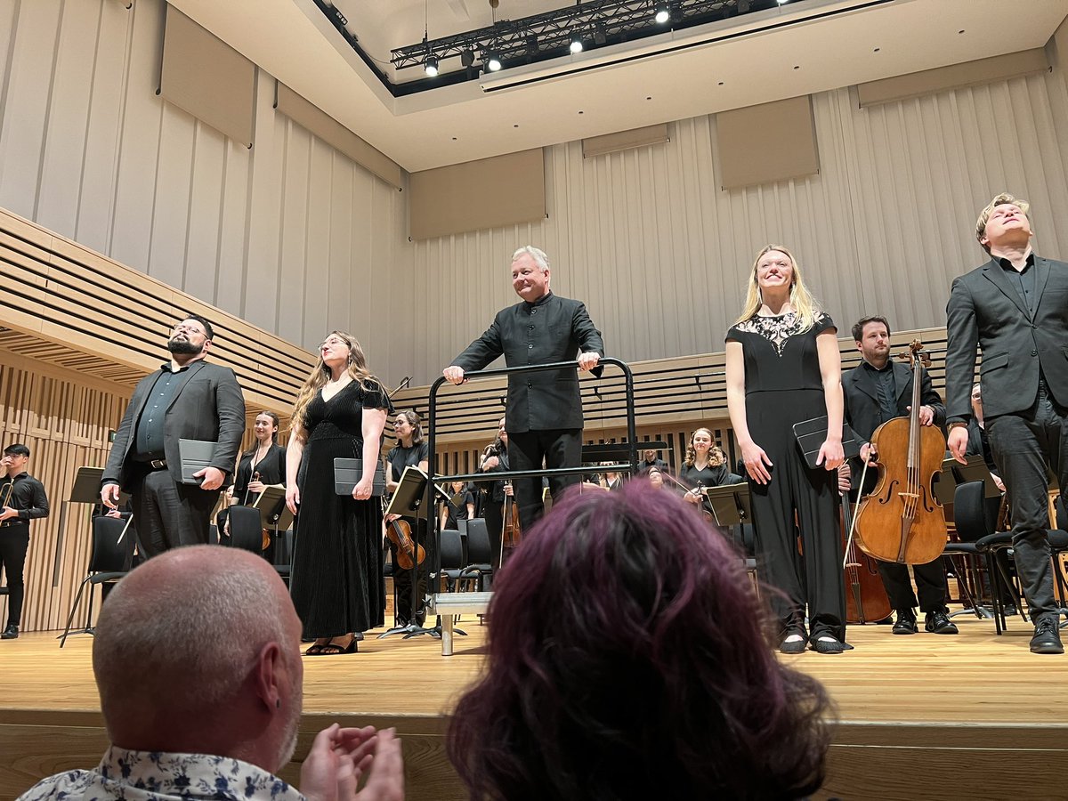 markconductor's tweet photo. Wonderful B minor mass from @yaleism #Julliard415 @davidhconductor this afternoon. Looking forward to welcoming them to @RNCMconducting tomorrow https://t.co/k3bfJSEw7U