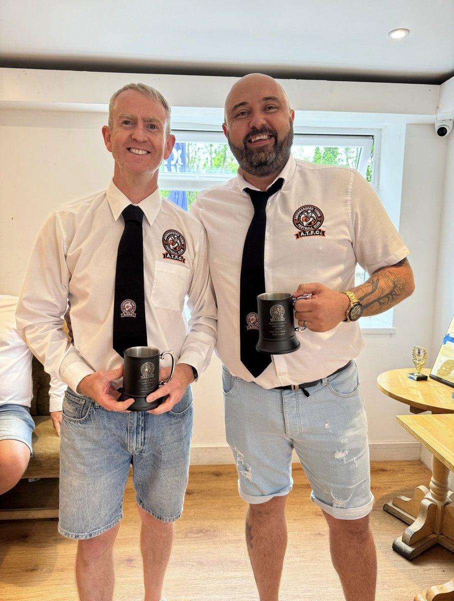 Aberbargoed Town FC (@aberbargoedtown) on Twitter photo A massive congratulations to our first team manager, Ricky Vaughan and first team assistant manager, <a href="/RobertShorney/">Robert Shorney</a>. Both, being a massive part of our treble winning season. 🏆🏆🏆 A massive congratulations to our first team manager, Ricky Vaughan and first team assistant manager, <a href="/RobertShorney/">Robert Shorney</a>. Both, being a massive part of our treble winning season. 🏆🏆🏆