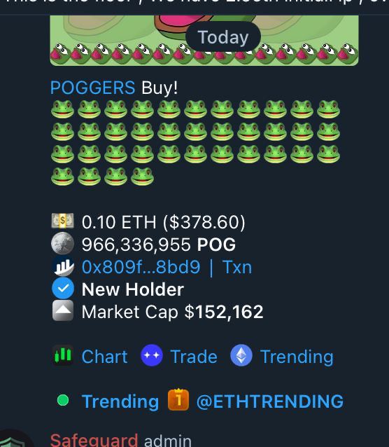poggers_erc's tweet photo. #POGGER
Trending #1 $POG https://t.co/M9yOnQwcos
