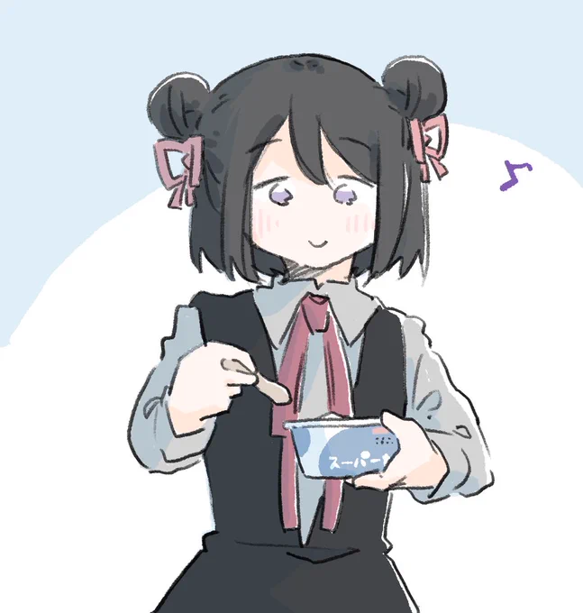 アイスの季節になったね黒江ちゃん 
