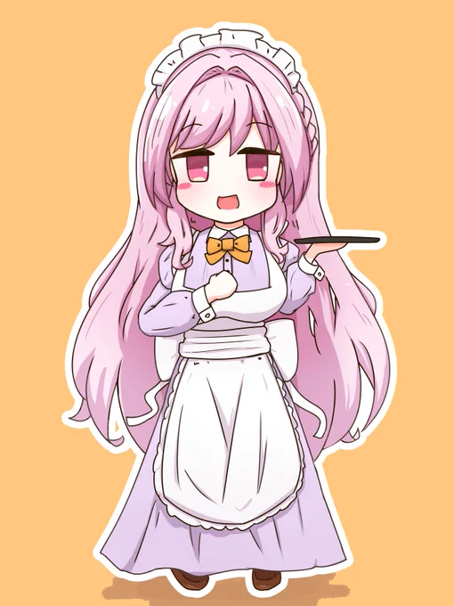メイドゆずさん描いたよ #ゆずれもん美術館 