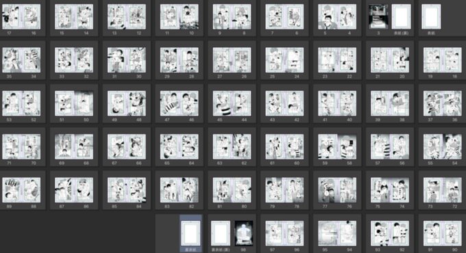 描いてる間は頭バグってよくわからなかったのだけど仕上がってみたら良い感じでしたよかった&hellip;&hellip;走り抜けた二週間&hellip;&hellip; https://t.co/HlpMr06yE9