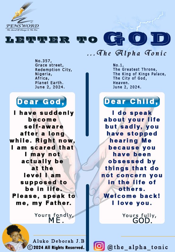 deborah_aluko's tweet image. Formidable Focus! 🎯👈🏽
Formed for You.🕊✅

Wishing you a momentous week of mobile wellness. ☺

#lifeenrichment #childengraced #disciplineoverdistraction💪🏾 #influenceoverinferiority #wellnessworld #happysunday #Pensword✍🏽 #alphatonic💯 #LettertoGod🔥