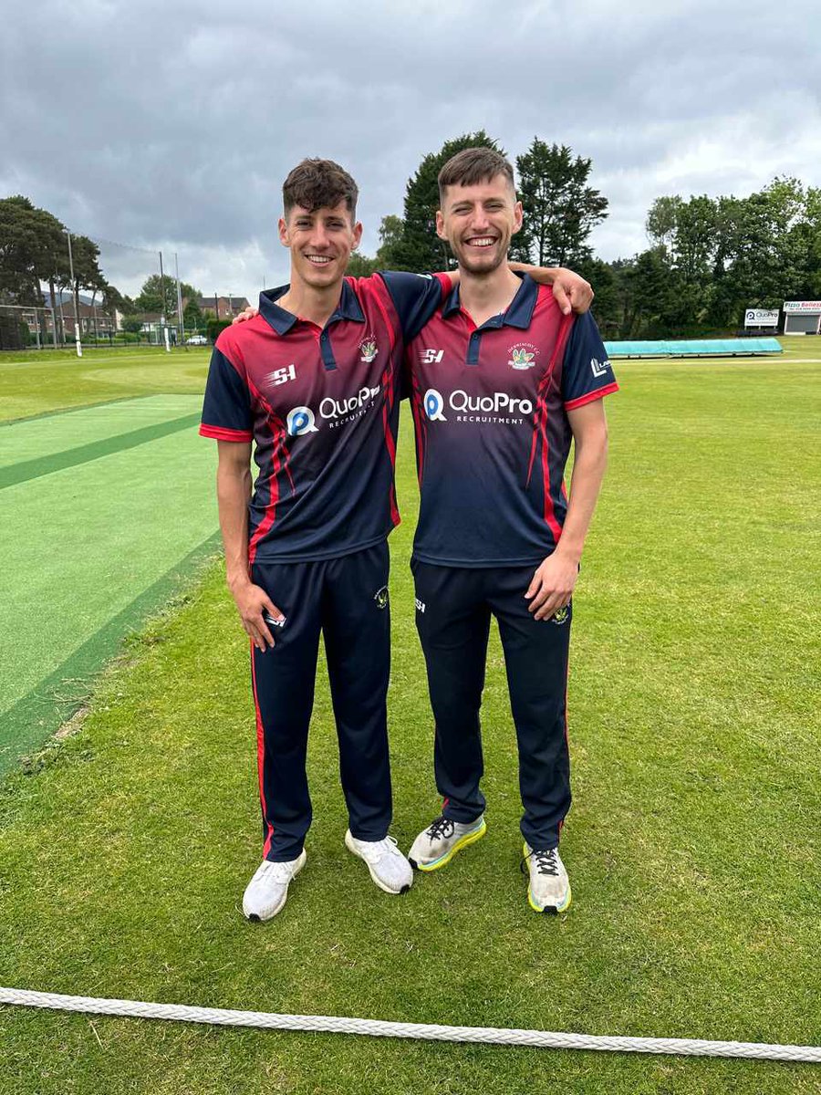 The highlight of the weekend was undoubtedly Ben Nelson’s 117*, a sensational century made all the better because he shared an unbroken 195 partnership with his big brother, Daniel.
