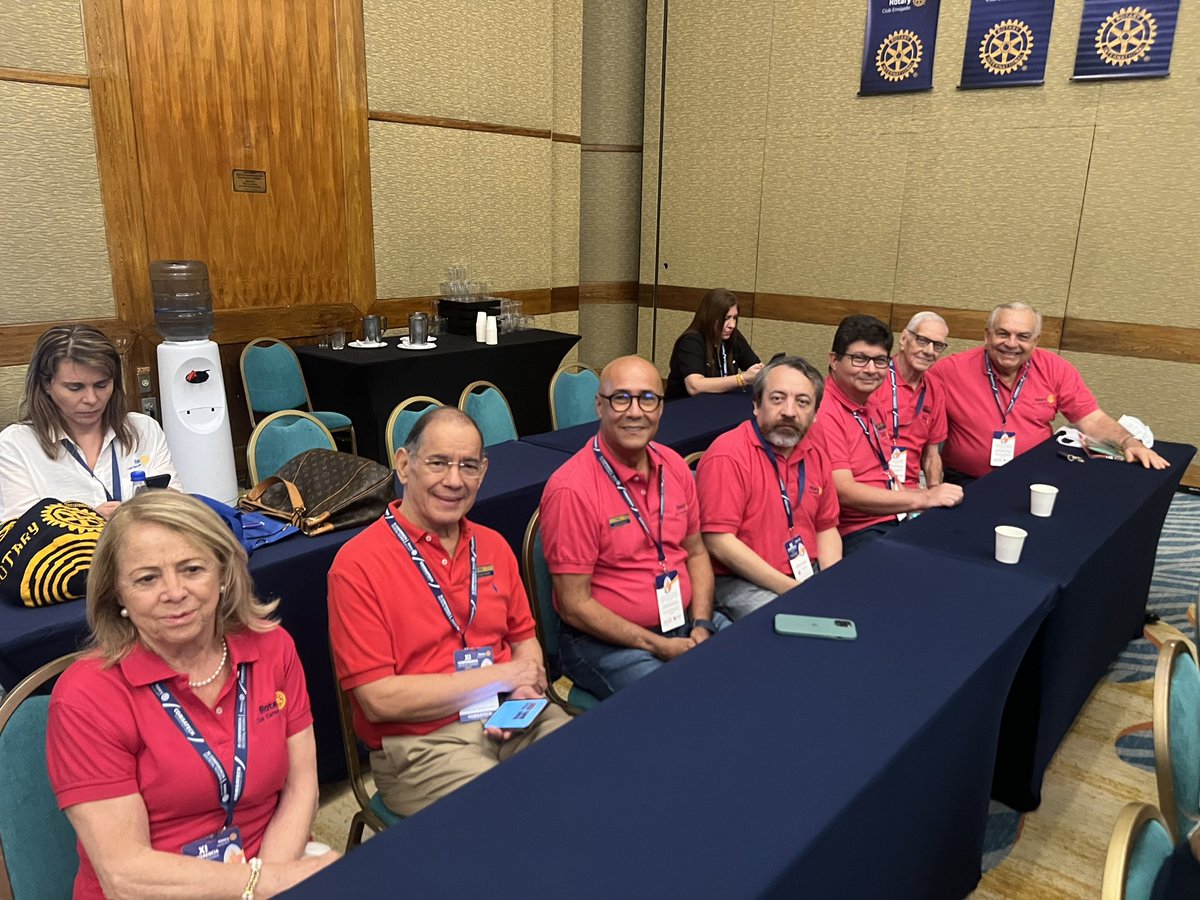 Avanza la conferencia del <a href="/Rotarydis4271/">Rotary Distrito 4271</a> en #Cartagena