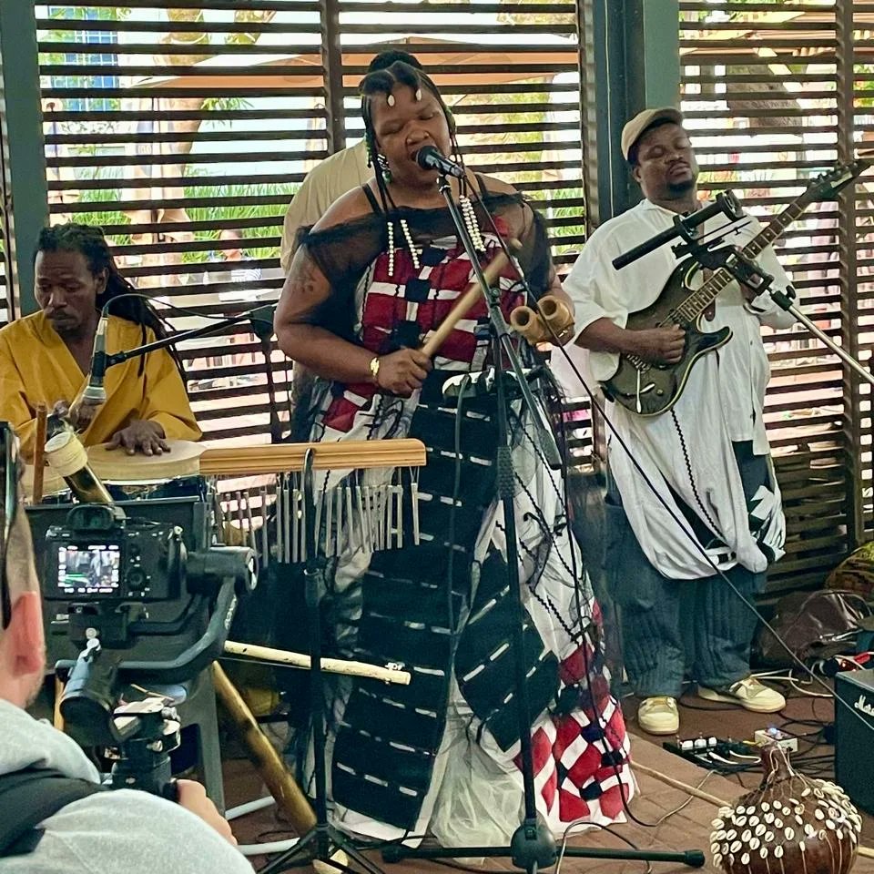 NtombYelanga's tweet photo. We came we saw we played the music.
Thank you so much. Everyone who came your support is life-giving
#Ntomb'Yelanga https://t.co/wIyM0vF67w