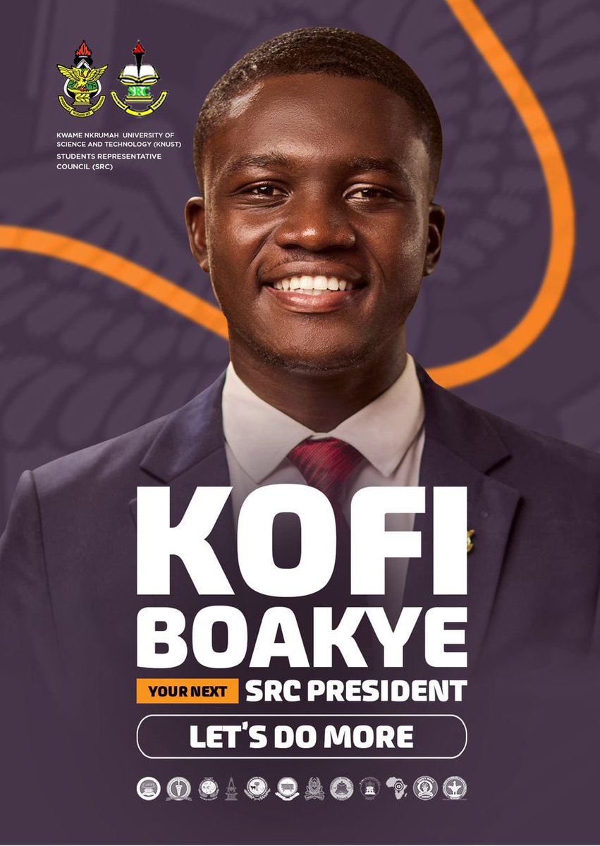 thekofiboakye's tweet photo. Dear @KNUSTGH student, stand with me and together let’s do more.

#KB✊🏾🔥
#LetsDoMore https://t.co/zLzEgamVjC