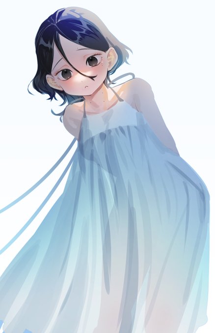 「solo white dress」 illustration images(Latest)