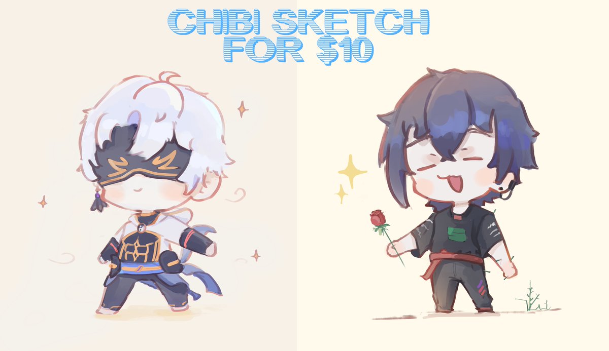 DraowlAcademy's tweet photo. ✨ SPECIAL LAUNCH OFFER ✨
$10 Chibi comms open!!
DM or fill out the form: https://t.co/IvQ1H0G2Lr
RTs appreciated 🤍
#VTuber #vtuberart #artcommission https://t.co/gFOg1yuAeW