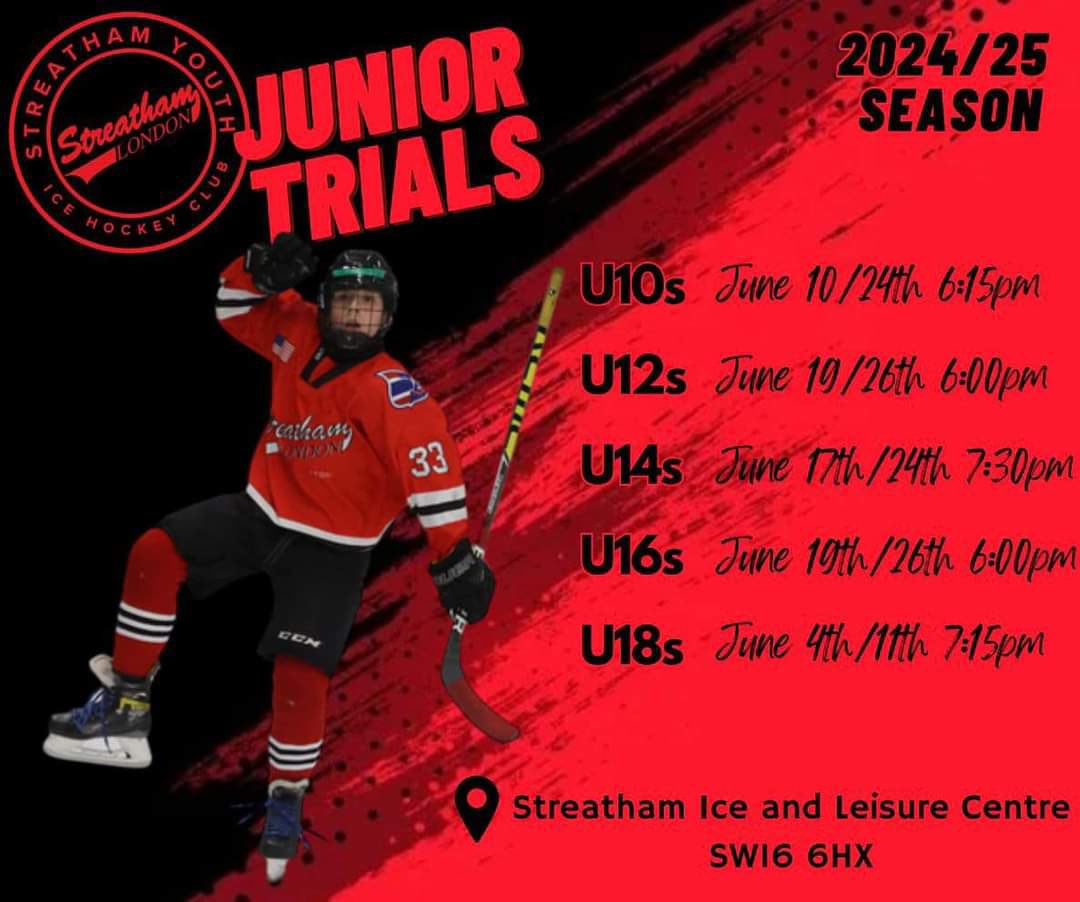 GailK100's tweet photo. For anyone looking for an ice hockey opportunity next year. @StreathamHockey https://t.co/pyAVWD7afl