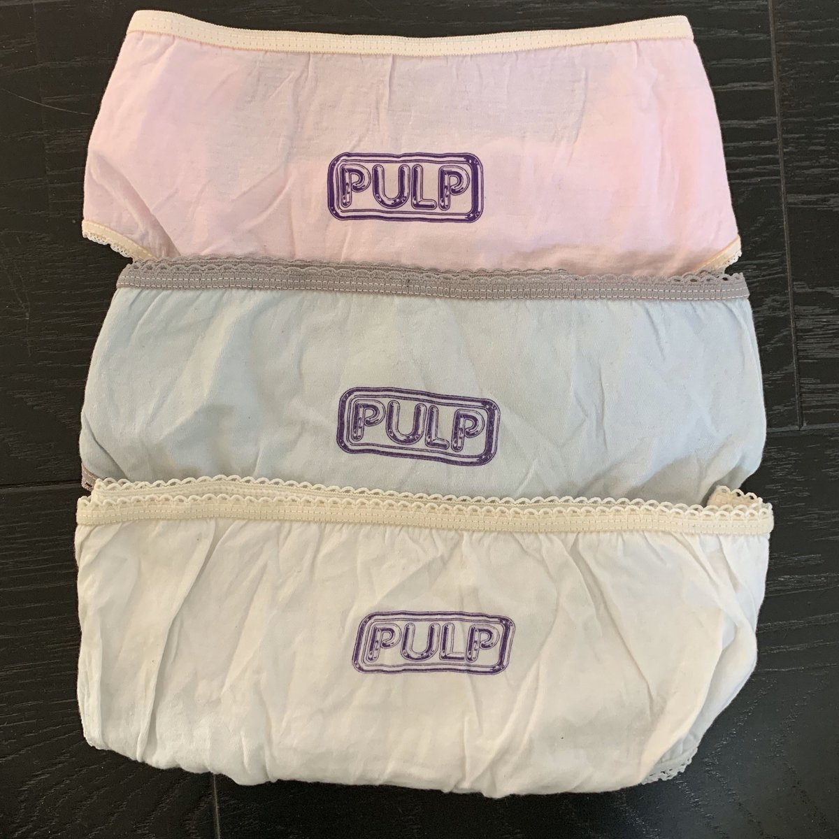 BillPourquoimec's tweet photo. Pulp merch from 1996 https://t.co/2zJKjVCQUr
