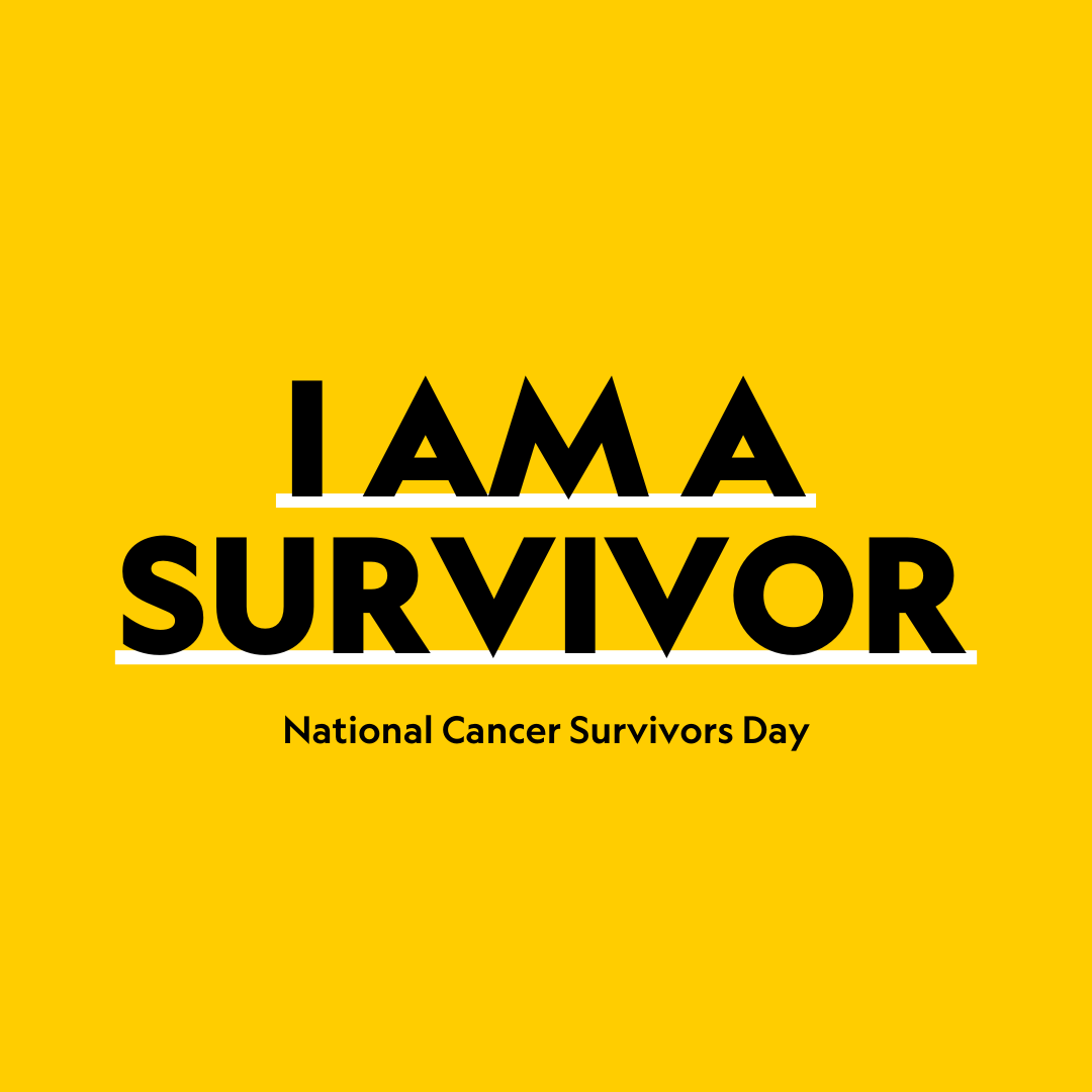 On this meaningful day, we uplift cancer survivors! Are you celebrating a survivorship anniversary? Let us know or tag a friend to honor them today 🙌 #NationalCancerSurvivorsDay