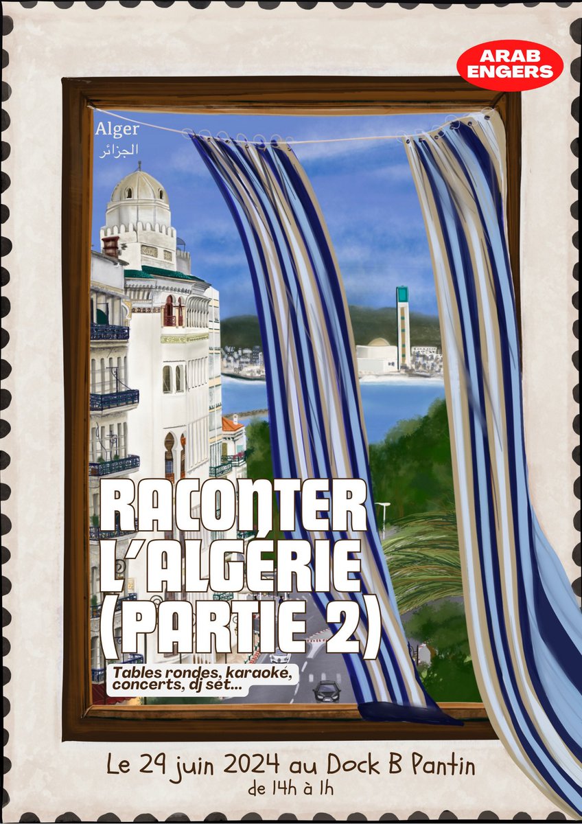 arabengers's tweet photo. ALERTE : la billetterie de la soirée Raconter l’Algérie, partie 2, est enfin DISPO 💚🇩🇿

Faut être rapide : https://t.co/OabVvc9tZY https://t.co/SgxVdAF327