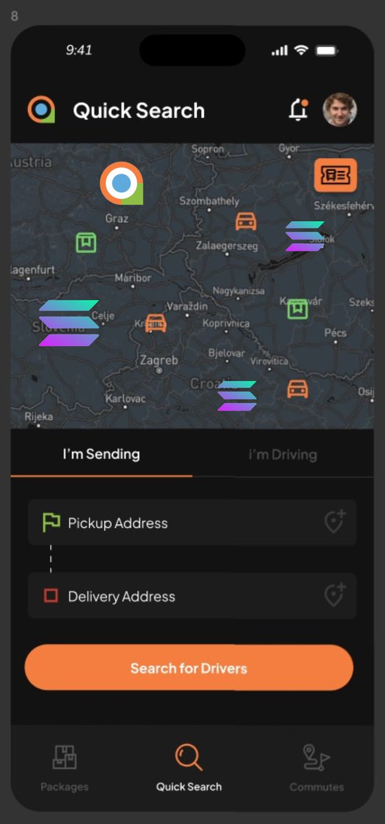 Kristijankaric1's tweet photo. @GepekThe β‘οΈ Your all-in-one #mobileapp for #delivery, traveling, shopping, and ride-sharing. From carpooling for packages to bus & train ticketing, #Gepek helps you earn extra income & #web3 powered π
#Staytuned π₯π #Tokenisation #solanatakeover #RWA https://t.co/7GErjfESQc