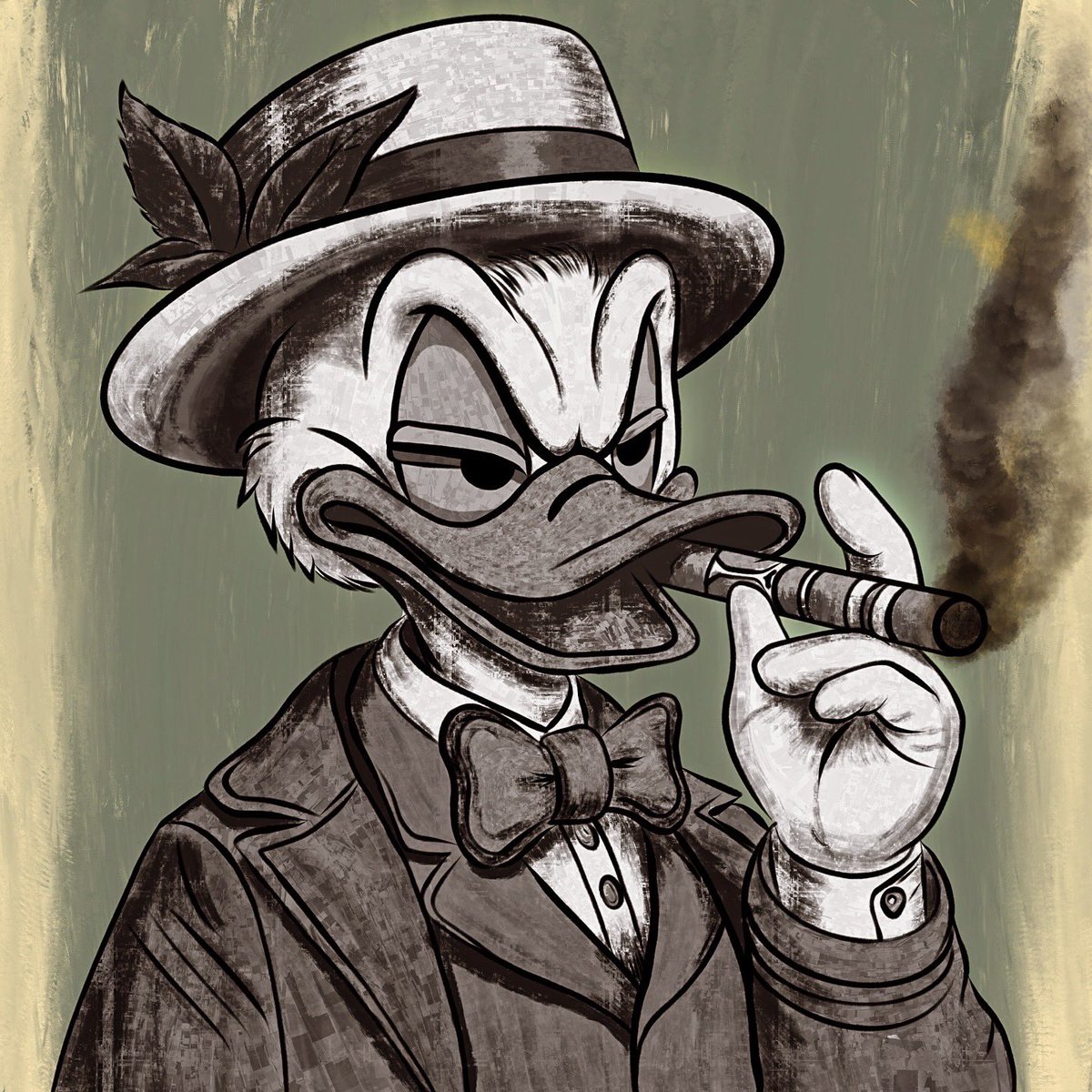 KrishnaSeervi08's tweet photo. Quackin In Style 😮‍💨
Donald Duck like you’ve never seen him before. 🦆🔥
Follow @krishnaseervi08 for more 
 #DonaldDuck #GangstaArt #ProcreateArt #DigitalDrawing #StreetArt #ArtisticExpression #EdgyArt #CartoonReimagined #ViralArt #ArtLovers #InstaArt #FollowForMore https://t.co/2hlyObXn6v